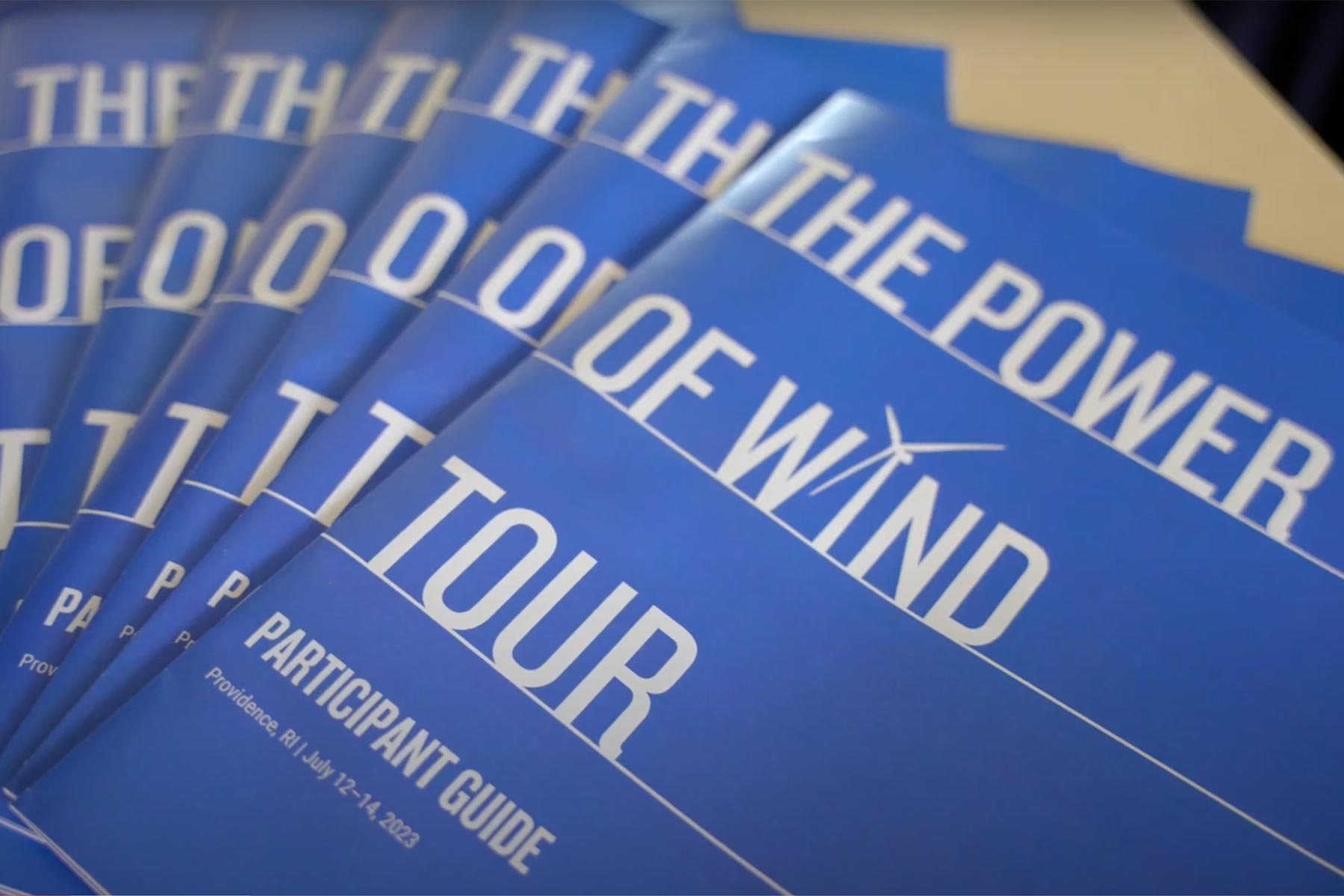Leaflets with Power Of Wind front cover